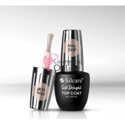 Silk Delight Top Coat Silcare, no wipe, top coat laptos 9 ml